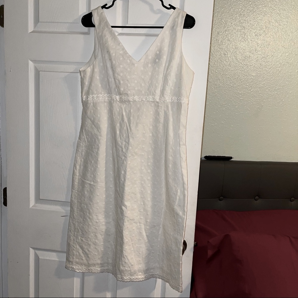 Peck & Peck Collection White Dress